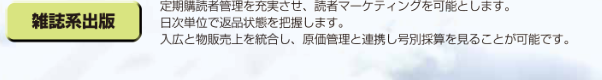 雑誌系出版 雑誌系出版