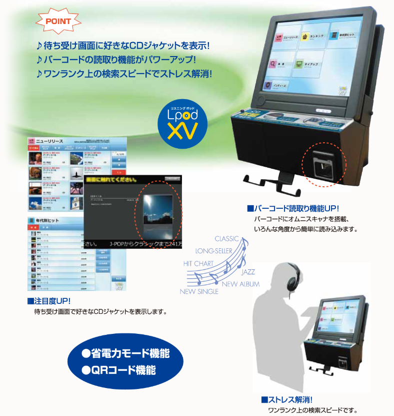 Lpod XV リスニングポッドXV