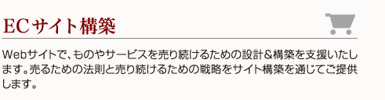 ECサイト構築