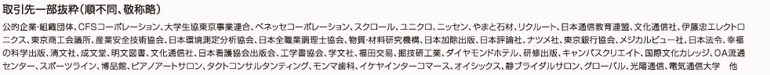 取引先一部抜粋